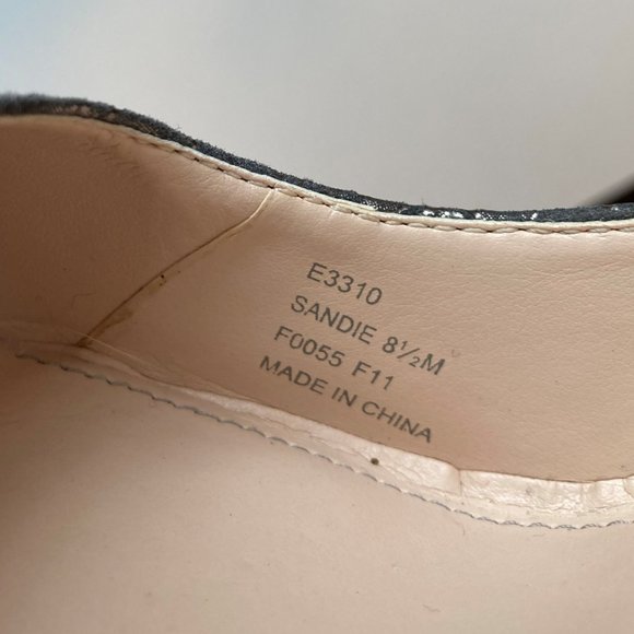 Calvin Klein 8.5 Sexy Metallic Snake-Print Stilettos - Picture 8 of 10